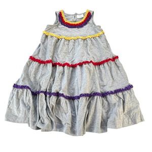 Hanna Anderson cotton tiered girl’s dress
